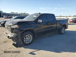 2020 Chevrolet Silverado 1500 RST with VIN 1GCRWDEK6LZ207208, listed as a Copart auction lot 47446095 with 72,865 mi miles and Salvage Title. Bid and sale history available at carsss.com. Image 1.
