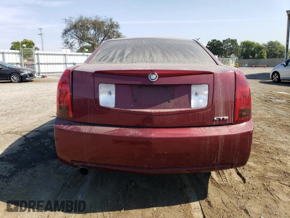 2003 Cadillac CTS with VIN 1G6DM57N630124303, listed as a Copart auction lot 74633354 with 175,770 mi miles and Salvage Title. Bid and sale history available at carsss.com. Image 6.