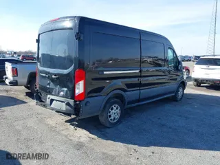 2016 Ford Transit Cargo Van with VIN 1FTYR2CM0GKB51759, listed as a IAAI auction lot 41602091 with 158,997 mi miles. Bid and sale history available at carsss.com. Image 4.