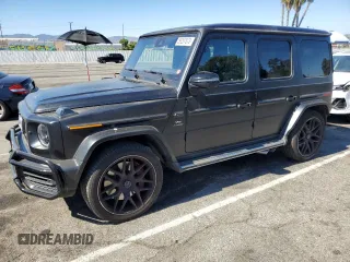 2020 Mercedes-Benz G AMG G 63 with VIN WDCYC7HJ4LX339107, listed as a Copart auction lot 59267573 with 20,269 mi miles. Bid and sale history available at carsss.com. Image 1.
