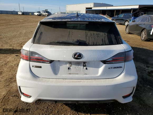 2015 Lexus CT 200h Hybrid with VIN JTHKD5BH2F2242524, listed as a Copart auction lot 46458315 with 182,044 mi miles and Salvage Title. Bid and sale history available at carsss.com. Image 6.