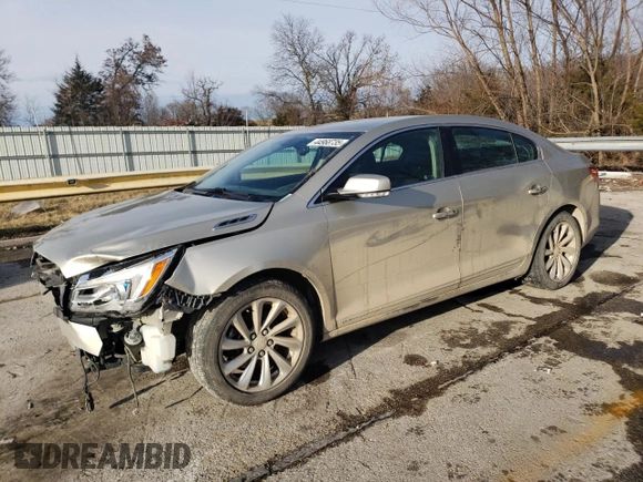 2016 Buick LaCrosse Leather with VIN 1G4GB5G33GF234822, listed as a Copart auction lot 44968735 with 132,628 mi miles and Salvage title. Bid and sale history available at DreamBid. Image 1.