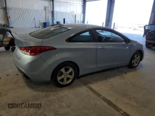 2013 Hyundai Elantra Coupe GS with VIN KMHDH6AE7DU006055, listed as a Copart auction lot 83634104 with 75,134 mi miles and Clean Title. Bid and sale history available at carsss.com. Image 3.