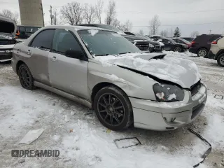 2005 Subaru Impreza Sedan (Natl) WRX with VIN JF1GD29615G503000, listed as a Copart auction lot 83337064 with 118,356 mi miles and Clean Title. Bid and sale history available at carsss.com. Image 4.