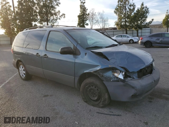 2003 Toyota Sienna CE z VIN 4T3ZF19CX3U539489, wystawiony jako Copart lot #42619745 z przebiegiem 216 284 mil mil oraz Szkoda całkowita • Salvage title. Historia ofert i sprzedaży dostępna na DreamBid. Obrazek 4.
