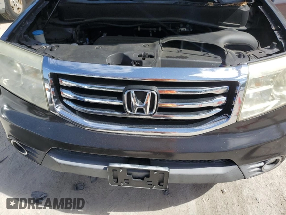 2012 Honda Pilot EX-L with VIN 5FNYF3H53CB025497, listed as a Copart auction lot 55122755 with 220,003 mi miles and Salvage Title. Bid and sale history available at DreamBid. Image 12.