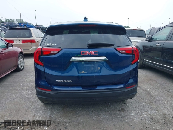 2020 GMC Terrain SLE with VIN 3GKALMEV9LL197298, listed as a IAAI auction lot 42509122 with 62,296 mi miles and . Bid and sale history available at DreamBid. Image 17.