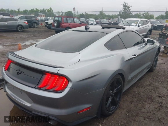 2023 Ford Mustang EcoBoost with VIN 1FA6P8TH9P5105743, listed as a IAAI auction lot 42525135 with 31,116 mi miles and . Bid and sale history available at DreamBid. Image 4.