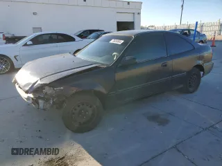 1998 Honda Civic DX with VIN 1HGEJ6123WL024484, listed as a Copart auction lot 79859564 with 211,371 mi miles and Salvage Title. Bid and sale history available at carsss.com. Image 1.