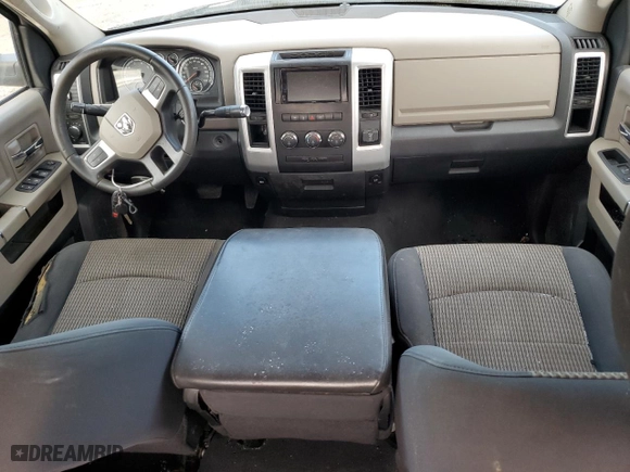 2010 Dodge Ram 1500 SLT with VIN 1D7RB1GT9AS173325, listed as a Copart auction lot 43406715 with 206,591 mi miles and Salvage Title. Bid and sale history available at carsss.com. Image 8.