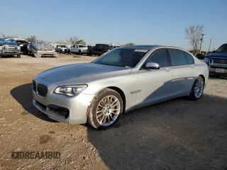 2013 BMW 7 Series 750Li xDrive with VIN WBAYF8C51DD140075, listed as a Copart auction lot 51932185 with 126,307 mi miles and Clean Title. Bid and sale history available at carsss.com. Image 1.