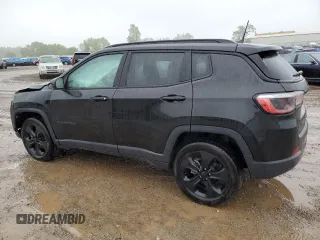 2021 Jeep Compass Altitude with VIN 3C4NJDBB7MT517572, listed as a Copart auction lot 57834785 with 23,523 mi miles and Non repairable. Bid and sale history available at DreamBid. Image 2.