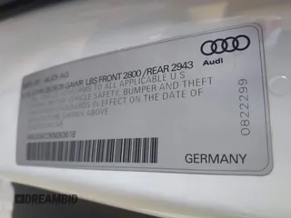 2019 Audi A7 Prestige with VIN WAUV2AF23KN083618, listed as a IAAI auction lot 41444338 with 51,977 mi miles. Bid and sale history available at carsss.com. Image 9.