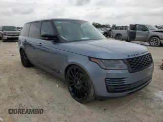 2018 Land Rover Range Rover z VIN SALGS5RE8JA507544, wystawiony jako Copart lot #48494155 z przebiegiem 96 628 mil mil oraz Czysty tytuł • Clean title. Historia ofert i sprzedaży dostępna na DreamBid. Obrazek 4.
