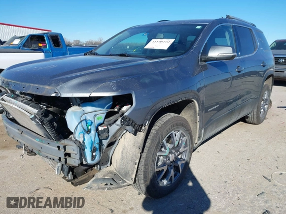2022 GMC Acadia SLT with VIN 1GKKNMLS5NZ116462, listed as a IAAI auction lot 41195773 with 73,759 mi miles. Bid and sale history available at carsss.com. Image 18.