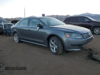 2013 Volkswagen Passat SE with VIN 1VWBH7A33DC110237, listed as a Copart auction lot 85404764 with 223,426 mi miles and Salvage Title. Bid and sale history available at carsss.com. Image 4.