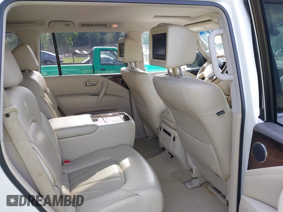 2012 Infiniti QX56 7-passenger z VIN JN8AZ2NE7C9023063, wystawiony jako IAAI lot #42145130 z przebiegiem 149 172 mil mil oraz . Historia ofert i sprzedaży dostępna na DreamBid. Obrazek 8.