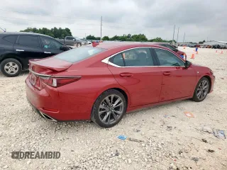 2021 Lexus ES 350 F Sport with VIN 58AGZ1B13MU089694, listed as a Copart auction lot 59412925 with 46,551 mi miles and Clean title. Bid and sale history available at DreamBid. Image 3.