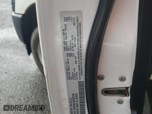 2022 Ram 2500 Tradesman with VIN 3C6UR4HJ7NG280196, listed as a Copart auction lot 44781765 with 50,921 mi miles and Salvage title. Bid and sale history available at DreamBid. Image 12.