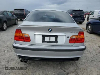 2002 BMW 3 Series 330i with VIN WBAEV53472KM01780, listed as a Copart auction lot 80667794 with 0 mi miles and Salvage Title. Bid and sale history available at carsss.com. Image 6.
