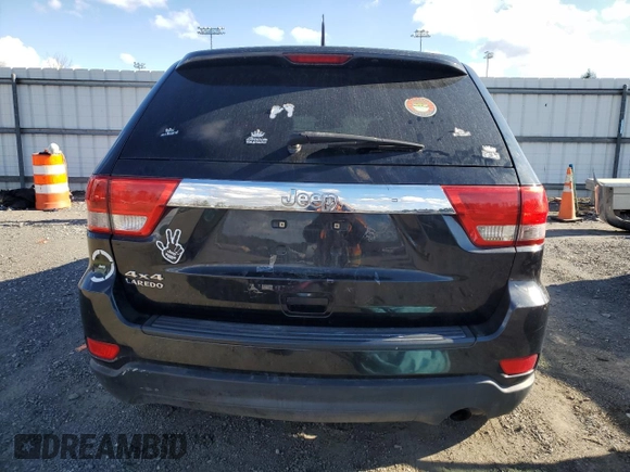 2011 Jeep Grand Cherokee Laredo with VIN 1J4RR4GG6BC510713, listed as a Copart auction lot 49555785 with 177,153 mi miles and Clean Title. Bid and sale history available at carsss.com. Image 6.