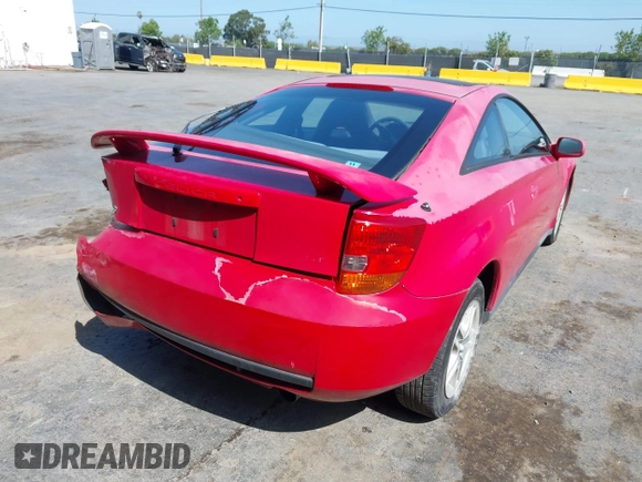 2000 Toyota Celica GT z VIN JTDDR32T8Y0006737, wystawiony jako IAAI lot #42161672 z przebiegiem 337 226 mil mil oraz . Historia ofert i sprzedaży dostępna na DreamBid. Obrazek 4.