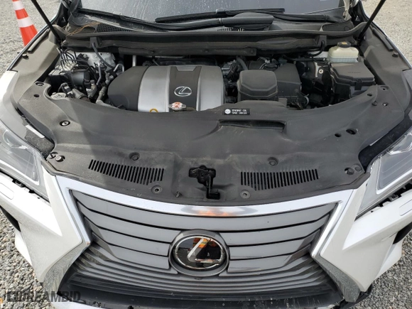 2017 Lexus RX with VIN 2T2BZMCA6HC127942, listed as a Copart auction lot 46540465 with 77,926 mi miles and Salvage Title. Bid and sale history available at carsss.com. Image 12.