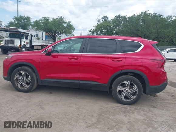 2022 Hyundai Santa Fe SE with VIN 5NMS14AJ6NH376410, listed as a IAAI auction lot 42005742 with 46,414 mi miles and . Bid and sale history available at DreamBid. Image 14.