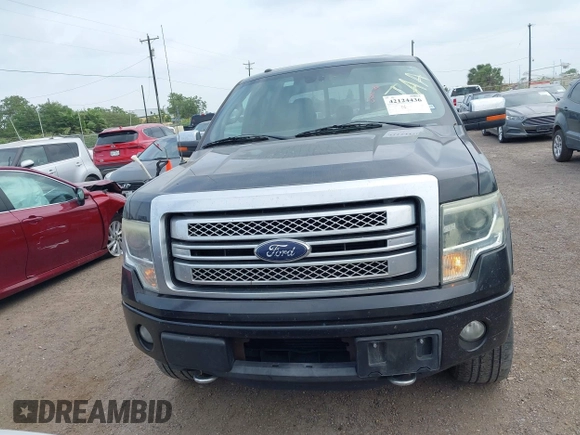 2013 Ford F-150 XL with VIN 1FTFW1ET5DFA73563, listed as a IAAI auction lot 42124436 with 239,667 mi miles. Bid and sale history available at carsss.com. Image 12.