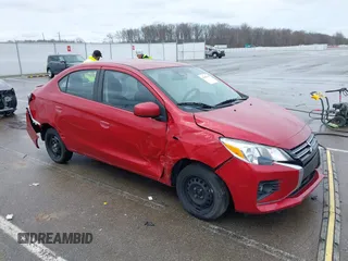 2022 Mitsubishi Mirage ES z VIN ML32FUFJ4NHF05746, wystawiony jako IAAI lot #41883410 z przebiegiem 46 132 mil mil oraz . Historia ofert i sprzedaży dostępna na DreamBid. Obrazek 1.