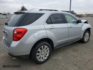 2011 Chevrolet Equinox LT w/2LT with VIN 2CNFLNE55B6252125, listed as a Copart auction lot 52956085 with 100,110 mi miles and Salvage Title. Bid and sale history available at carsss.com. Image 3.