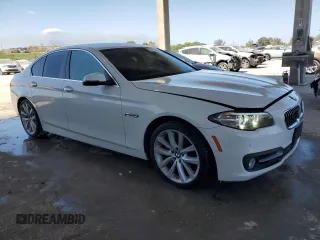 2015 BMW 5 Series 535i xDrive with VIN WBA5B3C54FD544122, listed as a Copart auction lot 53733555 with 126,154 mi miles and Clean Title. Bid and sale history available at carsss.com. Image 4.