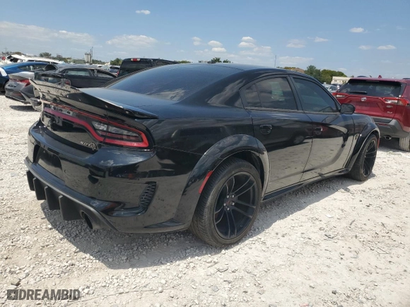 2021 Dodge Charger SRT Hellcat Widebody with VIN 2C3CDXL93MH660916, listed as a Copart auction lot 51233805 with 27,729 mi miles and Clean Title. Bid and sale history available at carsss.com. Image 3.