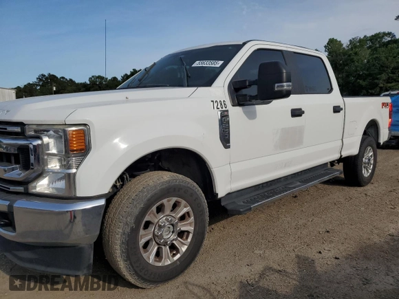 2020 Ford F-250 XL with VIN 1FT7W2B6XLED47286, listed as a Copart auction lot 55633585 with 138,751 mi miles and Clean title. Bid and sale history available at DreamBid. Image 1.