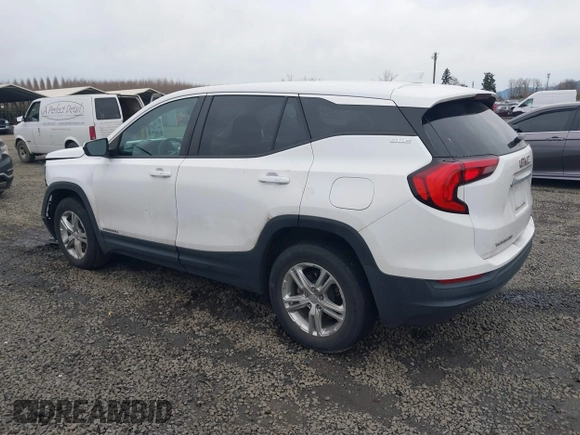 2021 GMC Terrain SLE with VIN 3GKALTEV8ML353620, listed as a IAAI auction lot 41646175 with 38,545 mi miles and . Bid and sale history available at carsss.com. Image 3.
