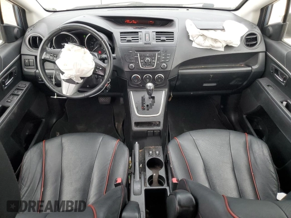 2012 Mazda 5 Grand Touring with VIN JM1CW2DL8C0131855, listed as a Copart auction lot 61757365 with 135,672 mi miles and Salvage title. Bid and sale history available at DreamBid. Image 8.