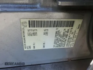2010 Nissan Altima 3.5 SR with VIN 1N4BL2AP2AN472976, listed as a Copart auction lot 45806545 with 201,198 mi miles and Salvage Title. Bid and sale history available at carsss.com. Image 12.