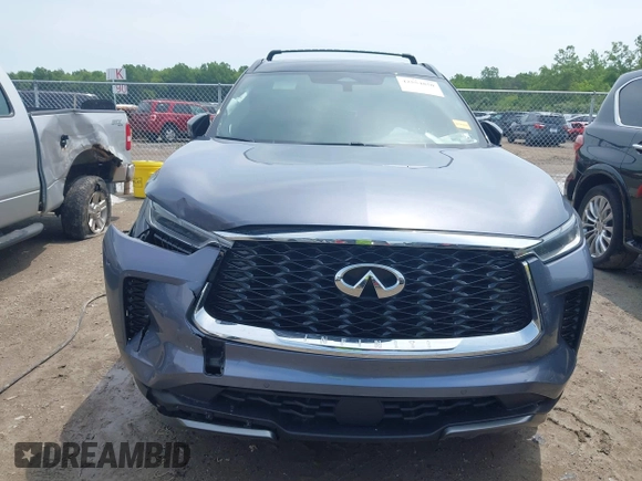 2023 Infiniti QX60 Autograph with VIN 5N1DL1HU6PC374316, listed as a IAAI auction lot 42554850 with 40,023 mi miles and . Bid and sale history available at DreamBid. Image 12.