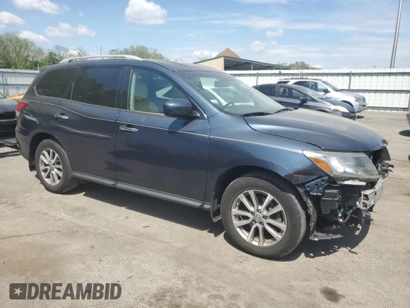 2016 Nissan Pathfinder S с VIN 5N1AR2MMXGC648792, выставлен на аукционе Copart как лот 55079895 с пробегом 80 608 миль миль и Списание • Salvage title. История ставок и продаж доступна на DreamBid. Изображение 4.