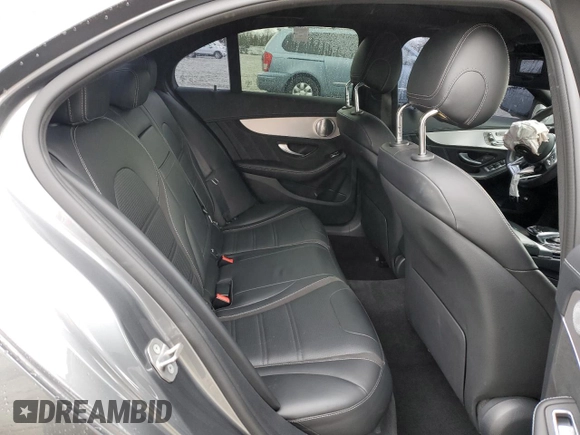 2021 Mercedes-Benz C with VIN W1KWF8HB3MR620202, listed as a Copart auction lot 46827165 with Not Provided miles and Salvage Title. Bid and sale history available at DreamBid. Image 10.