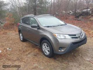 2015 Toyota RAV4 LE with VIN JTMBFREV2FD139886, listed as a IAAI auction lot 41922987 with 96,000 mi miles. Bid and sale history available at carsss.com. Image 1.