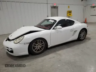 2008 Porsche 718 Cayman z VIN WP0AA298X8U760964, wystawiony jako Copart lot #87728165 z przebiegiem 93 914 mil mil oraz Szkoda całkowita • Salvage title. Historia ofert i sprzedaży dostępna na DreamBid. Obrazek 1.
