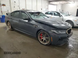 2022 BMW 5 Series with VIN WBS73CH05NCJ79145, listed as a Copart auction lot 78401254 with Not provided miles and Salvage title. Bid and sale history available at DreamBid. Image 4.