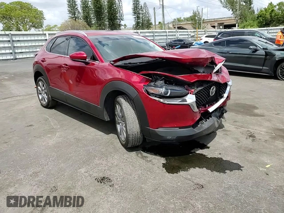 2023 Mazda CX-30 2.5 S Premium Package with VIN 3MVDMBDM0PM504875, listed as a Copart auction lot 53675505 with 8,245 mi miles and Salvage Title. Bid and sale history available at carsss.com. Image 14.