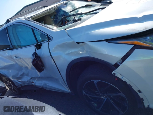 2017 Lexus RX with VIN 2T2BGMCA5HC011623, listed as a IAAI auction lot 41467656 with 55,582 mi miles. Bid and sale history available at carsss.com. Image 14.