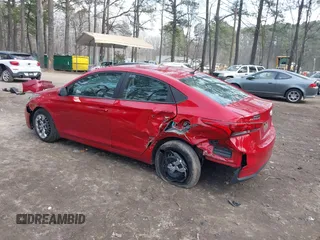 2022 Hyundai Accent SE with VIN 3KPC24A60NE166552, listed as a IAAI auction lot 41680536 with 29,658 mi miles. Bid and sale history available at carsss.com. Image 3.