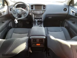 2017 Nissan Pathfinder S with VIN 5N1DR2MM2HC909265, listed as a Copart auction lot 87209874 with 132,586 mi miles and Salvage Title. Bid and sale history available at carsss.com. Image 8.