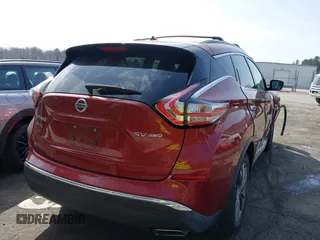 2016 Nissan Murano SL z VIN 5N1AZ2MH4GN111102, wystawiony jako IAAI lot #41826032 z przebiegiem 107 665 mil mil oraz . Historia ofert i sprzedaży dostępna na DreamBid. Obrazek 16.