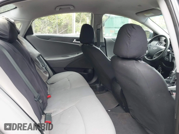 2013 Hyundai Sonata GLS with VIN 5NPEB4AC0DH606973, listed as a IAAI auction lot 42027694 with 243,935 mi miles and . Bid and sale history available at carsss.com. Image 8.