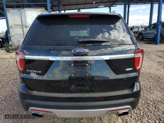 2016 Ford Explorer Platinum with VIN 1FM5K8HTXGGB40163, listed as a Copart auction lot 53169415 with 43,607 mi miles and Salvage Title. Bid and sale history available at carsss.com. Image 6.